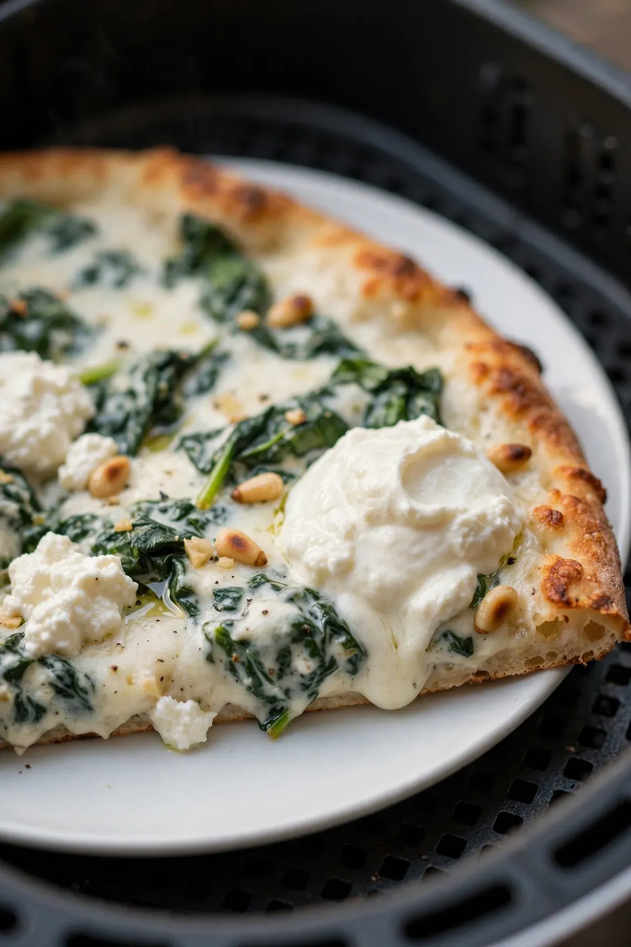 White Sauce and Veggie Slice Perfection