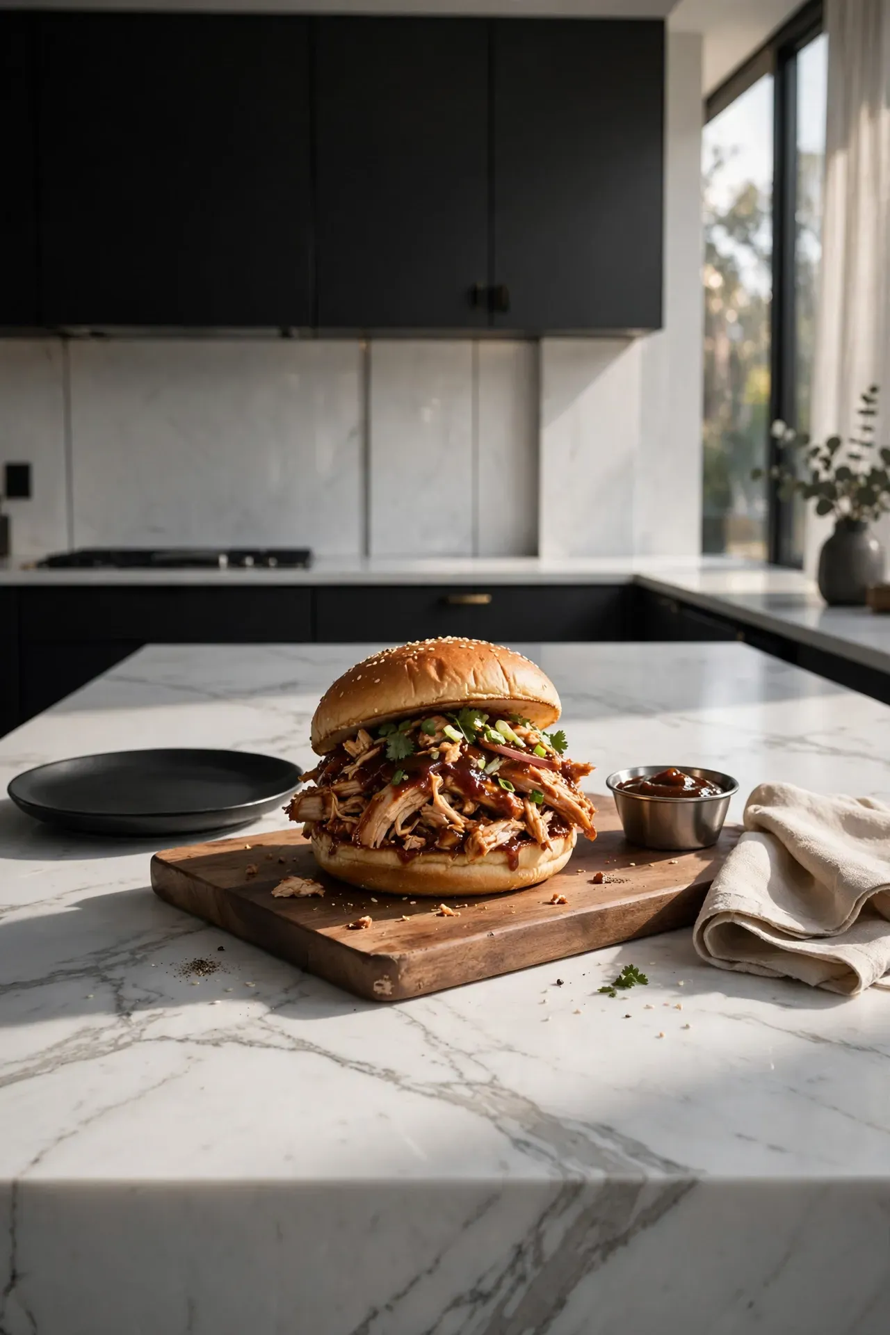 Sweet BBQ Pulled Chicken