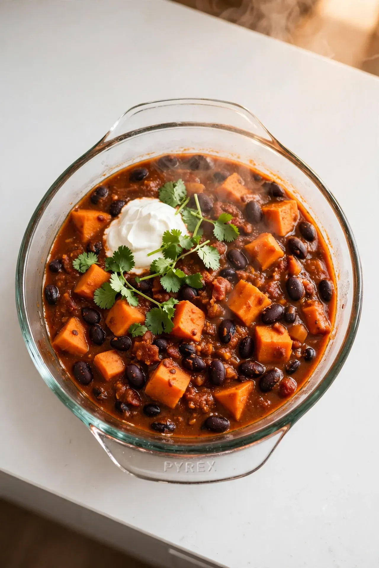 Sweet Potato Black Bean Chili