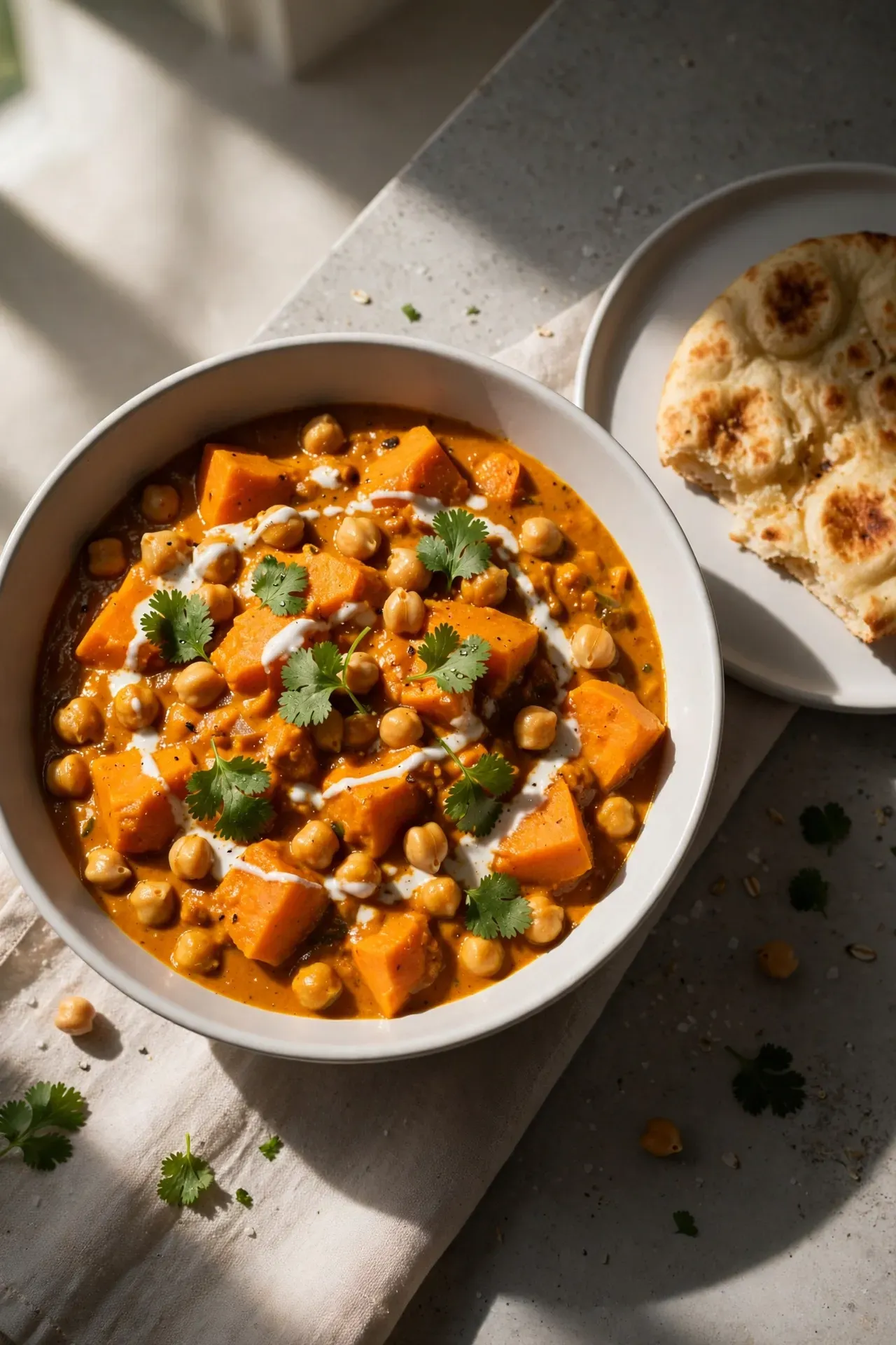 Sweet Potato and Chickpea Curry