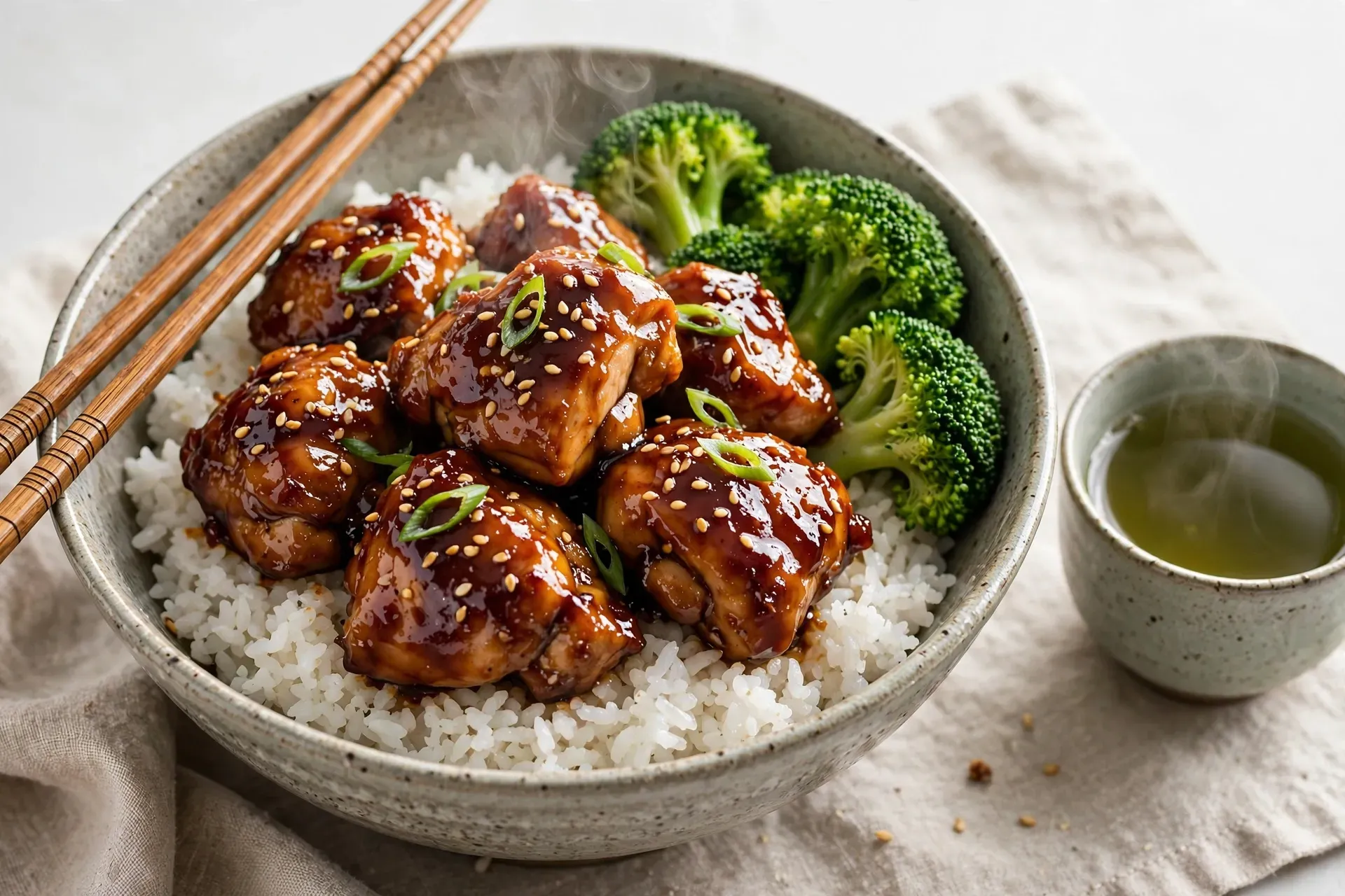 Sweet Teriyaki Chicken Bowls