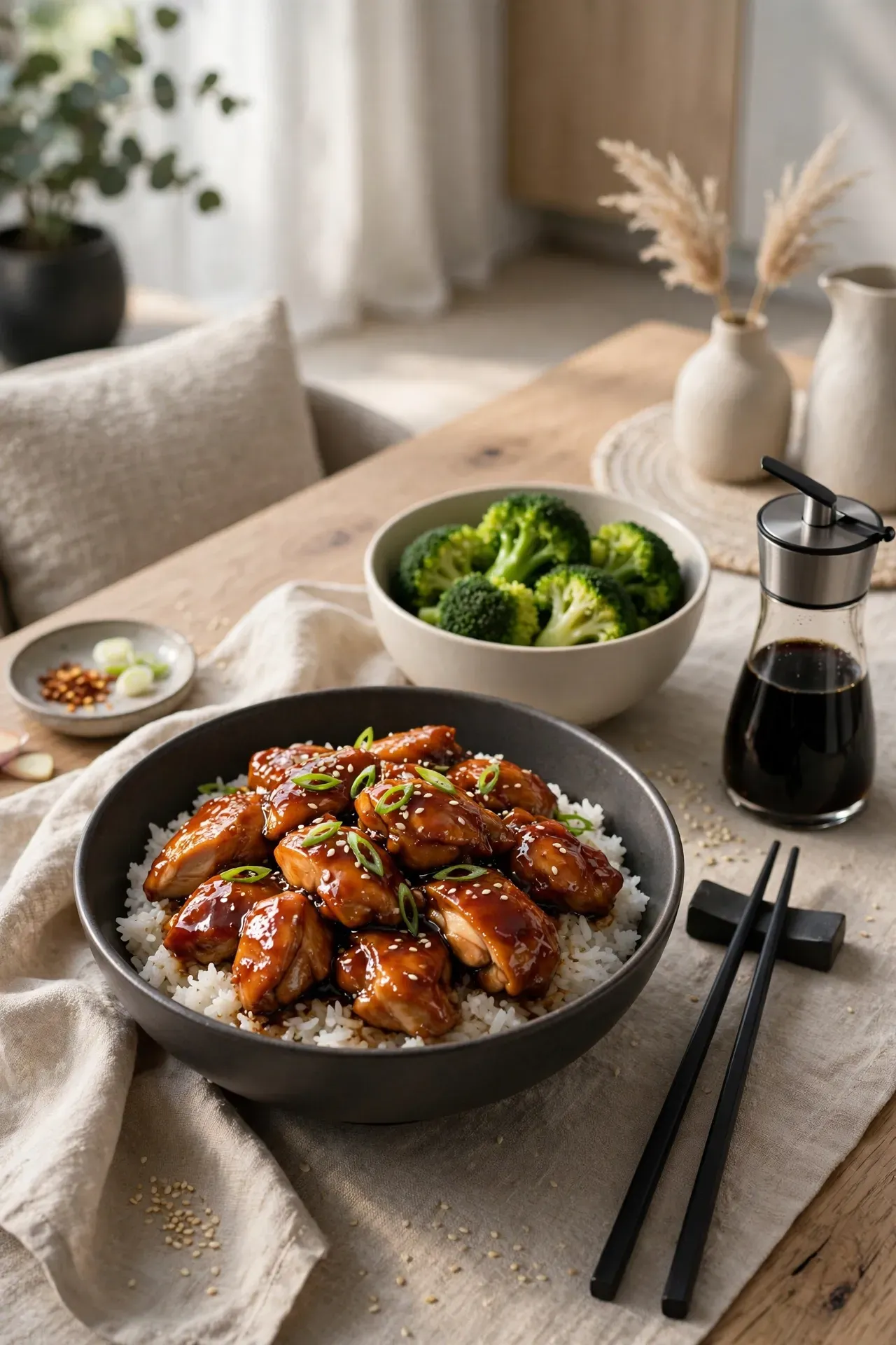 Sweet Teriyaki Chicken Bowls