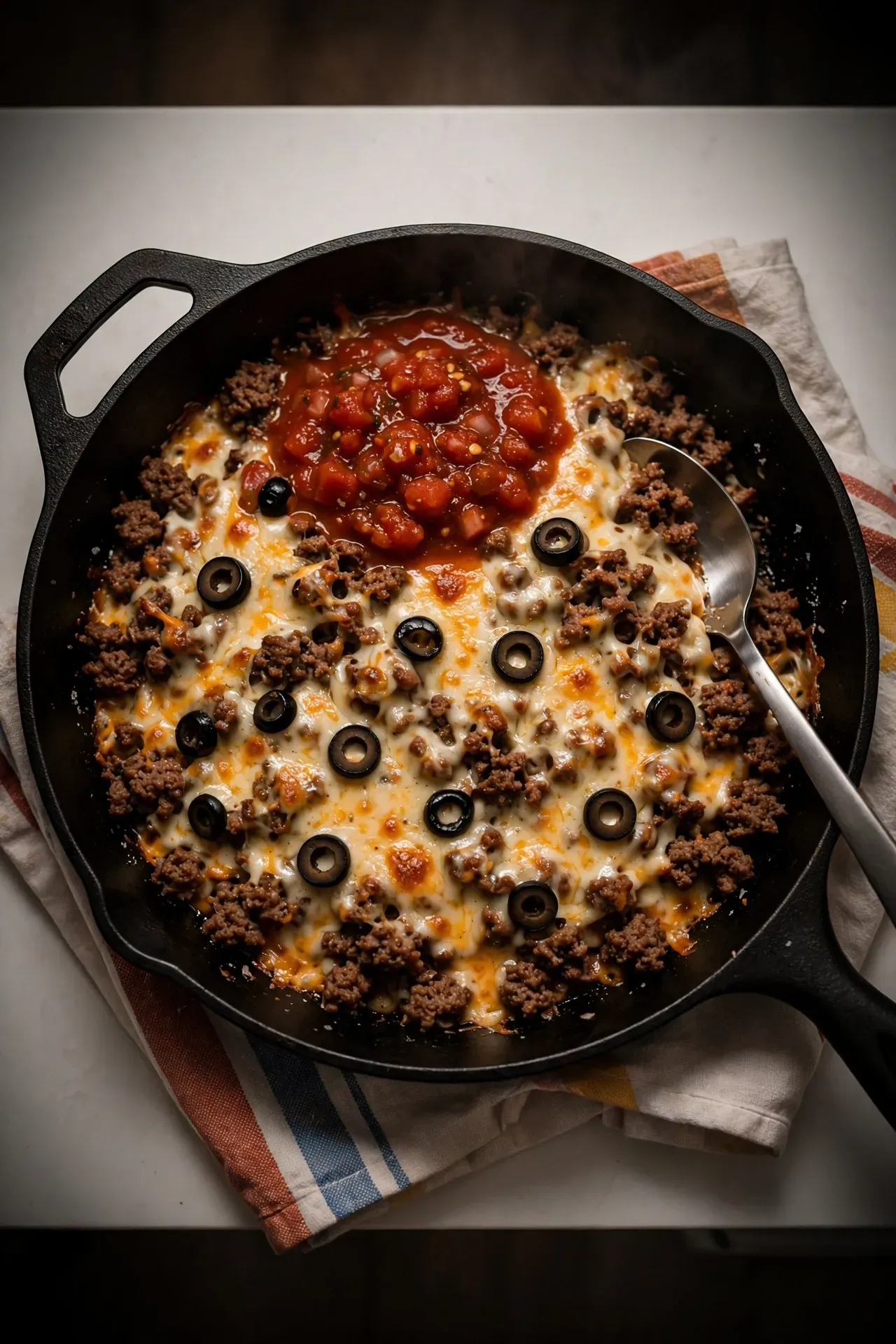 Taco Tuesday Skillet Bake
