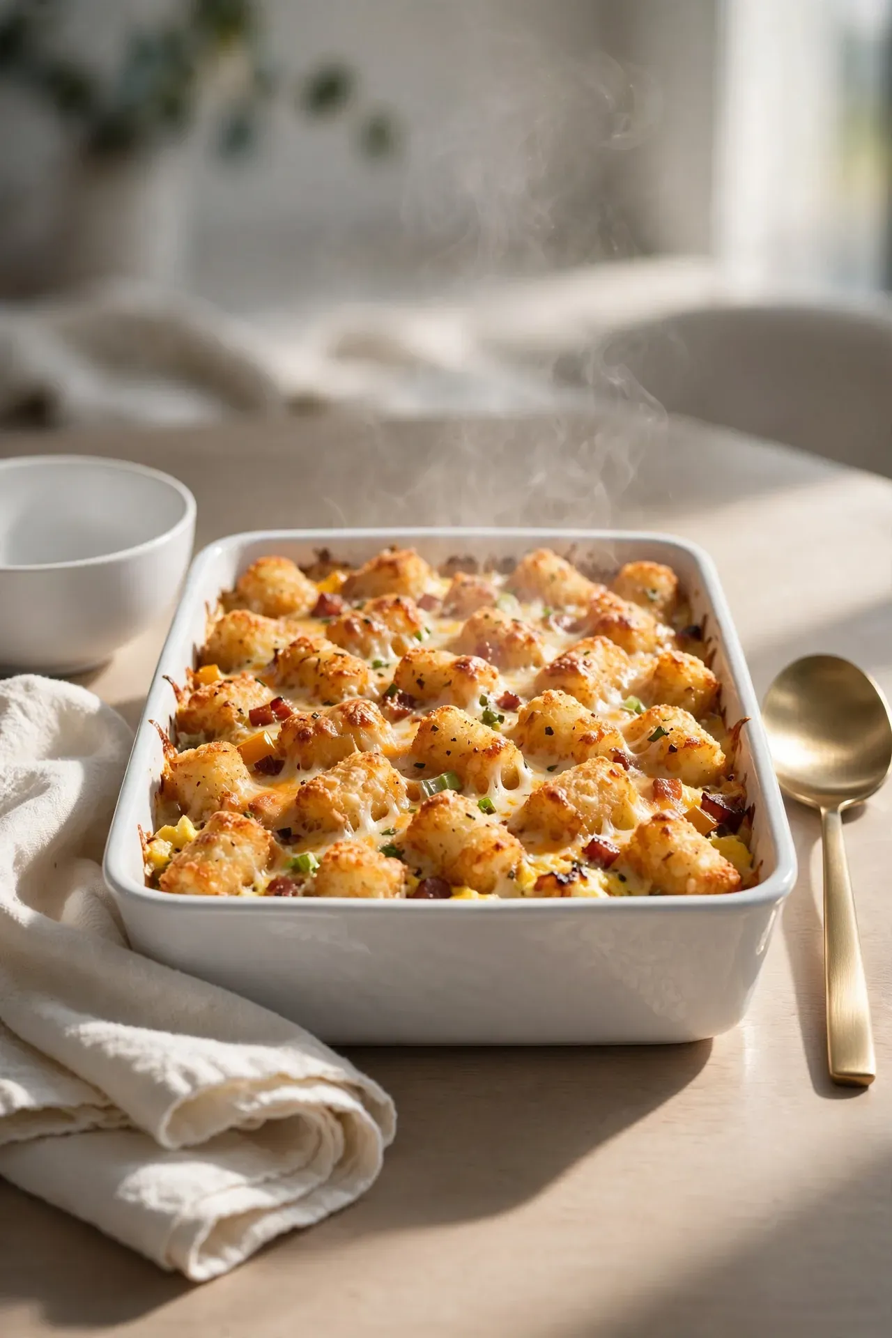 Tater Tot Breakfast Casserole
