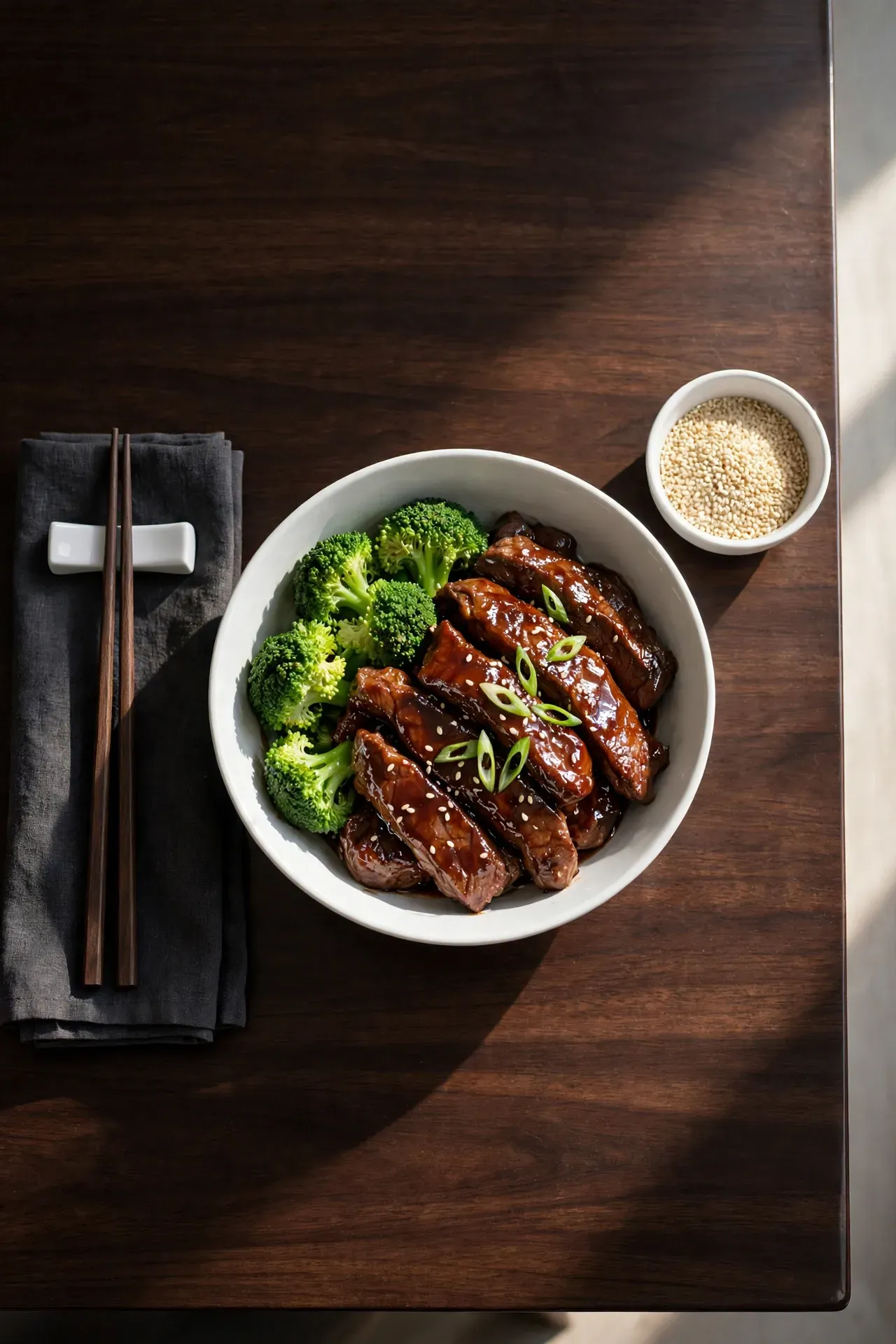 Teriyaki Beef Broccoli Bowl
