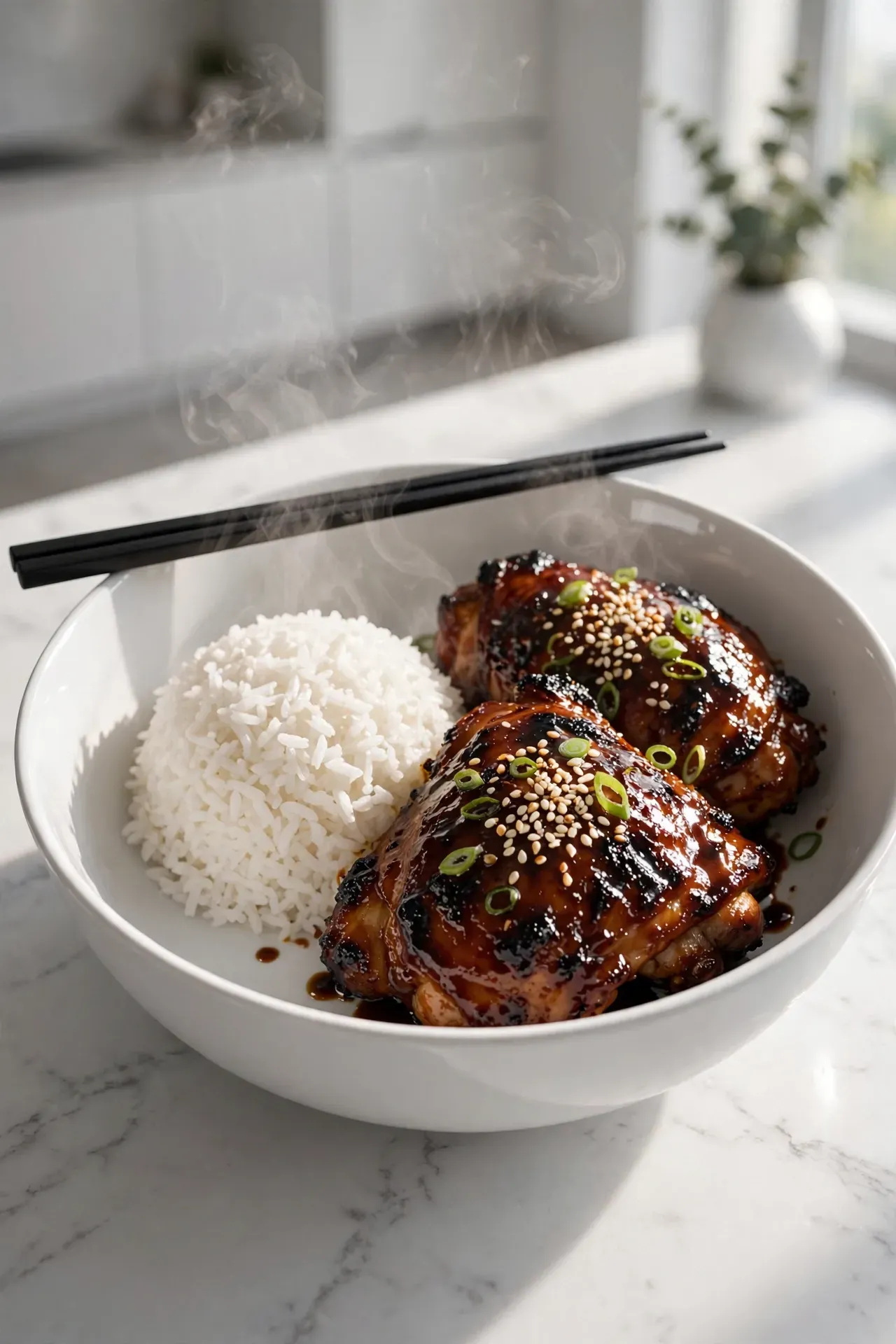 Teriyaki Chicken and Jasmine Rice