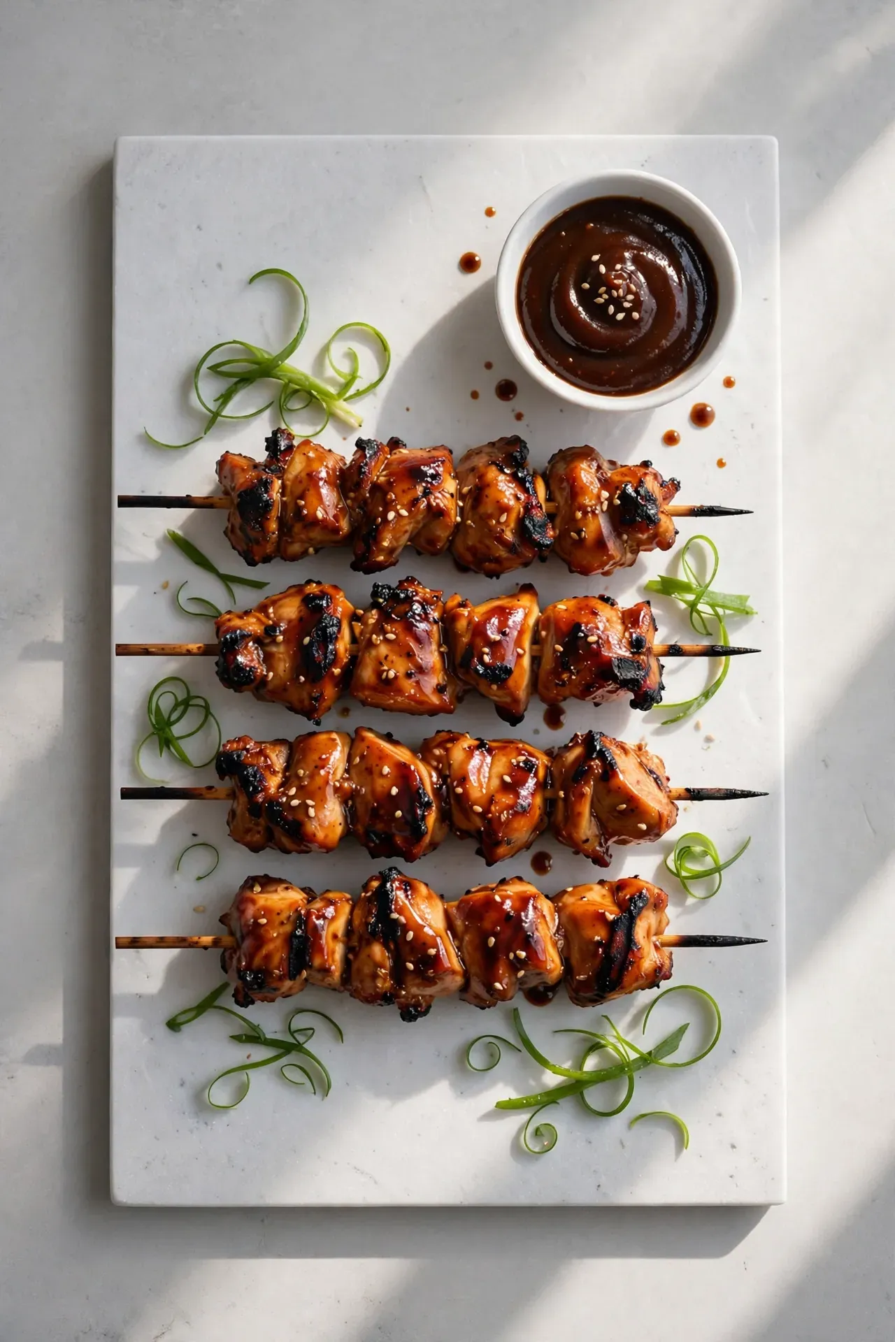 Teriyaki Chicken Skewers