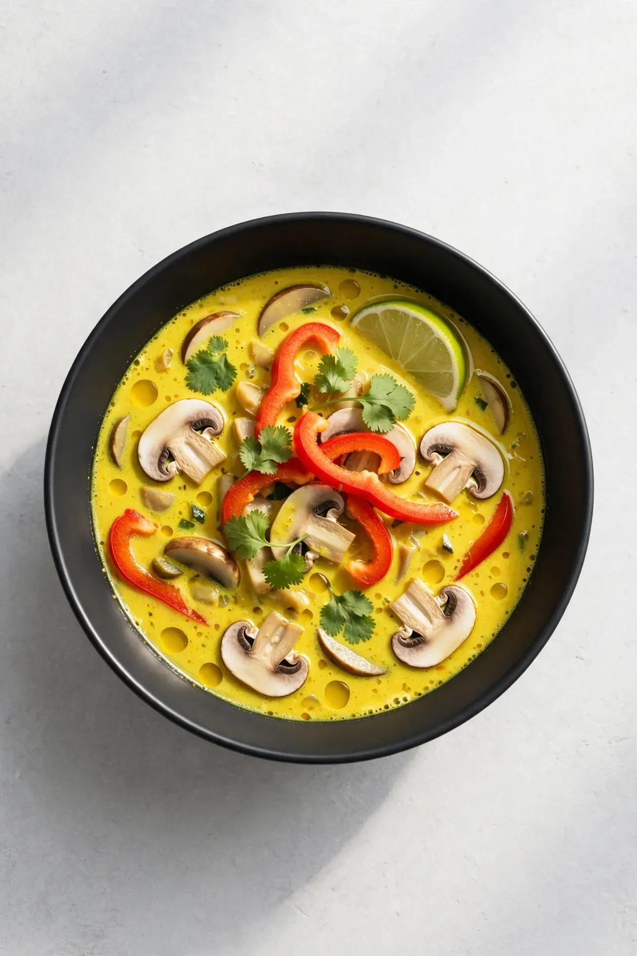 Thai Coconut Curry Soup