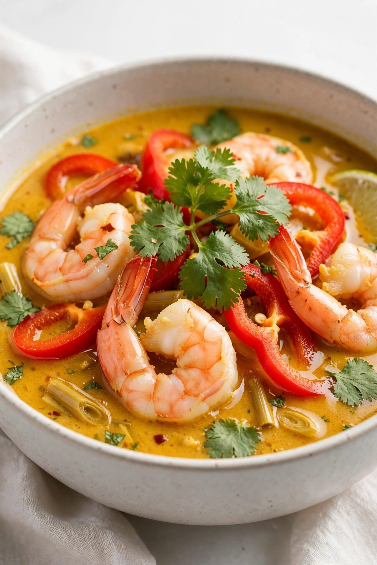 Thai Coconut Curry Soup