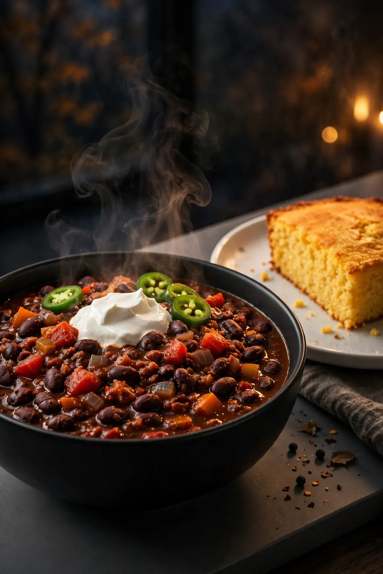 Spicy Black Bean Chili