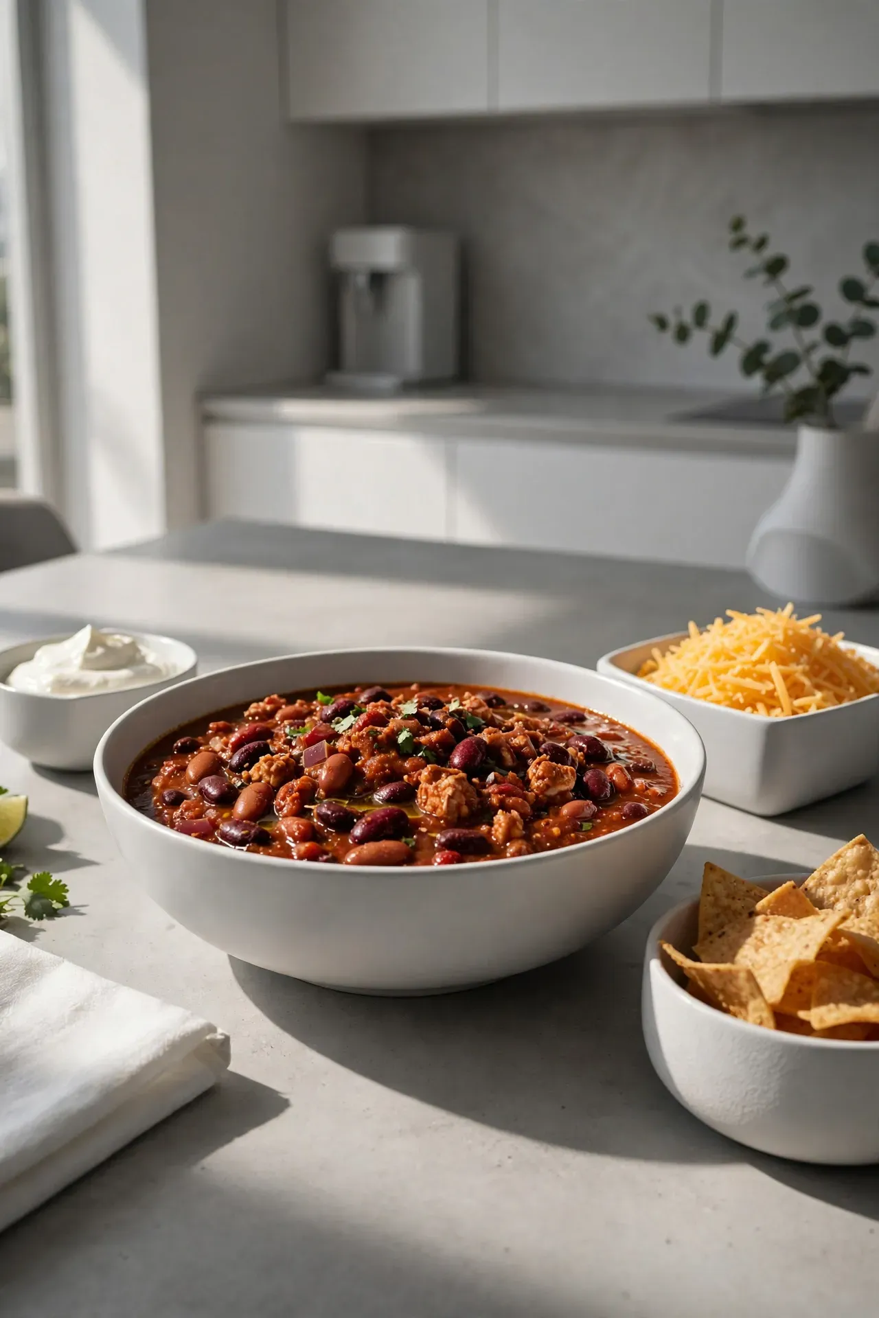 Three Bean Turkey Chili