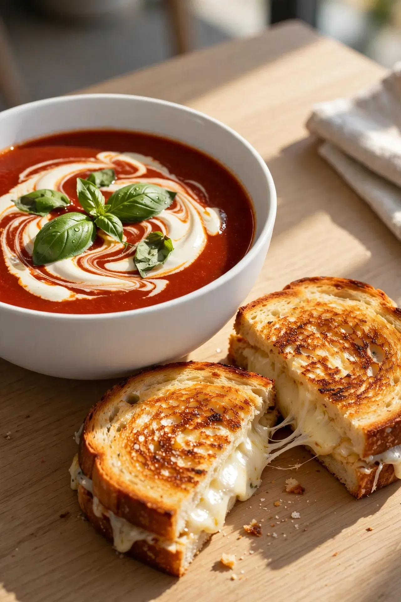 Simple Tomato Basil Soup