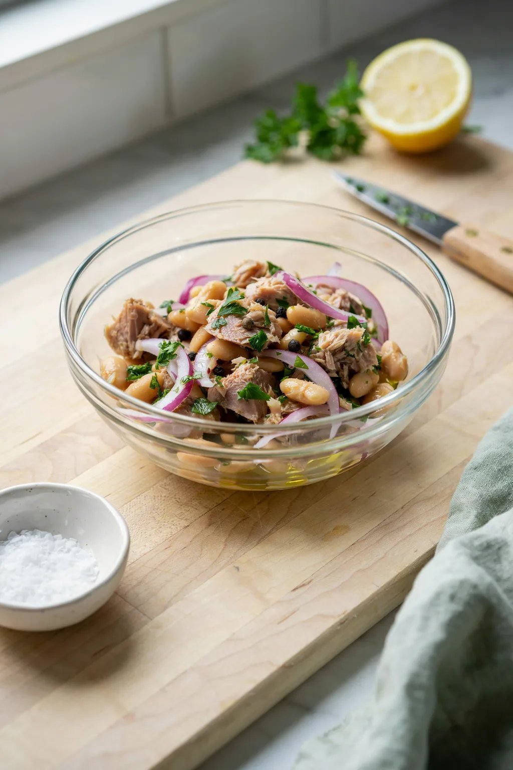 Tuna White Bean Salad