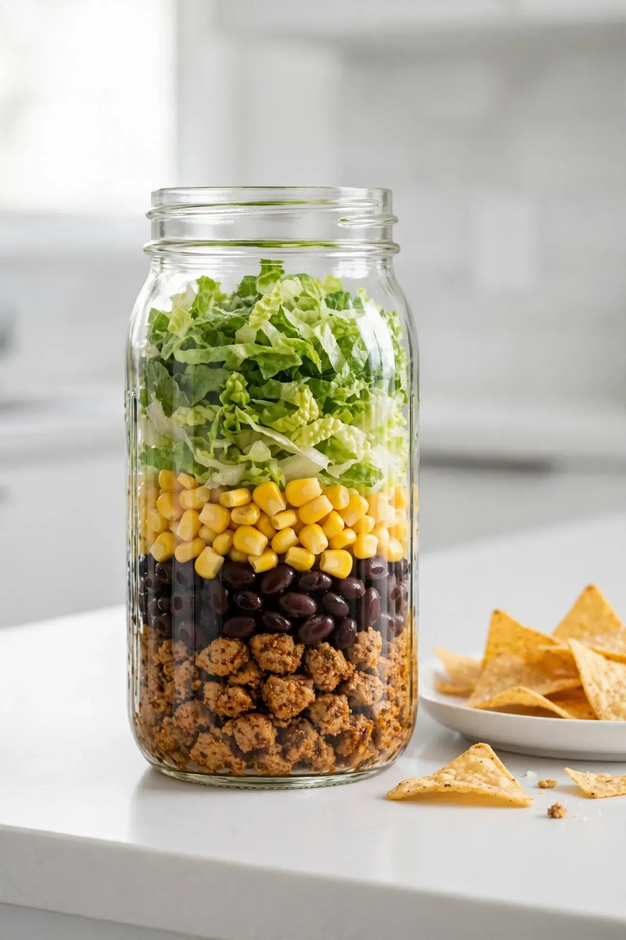 Turkey Taco Mason Jars