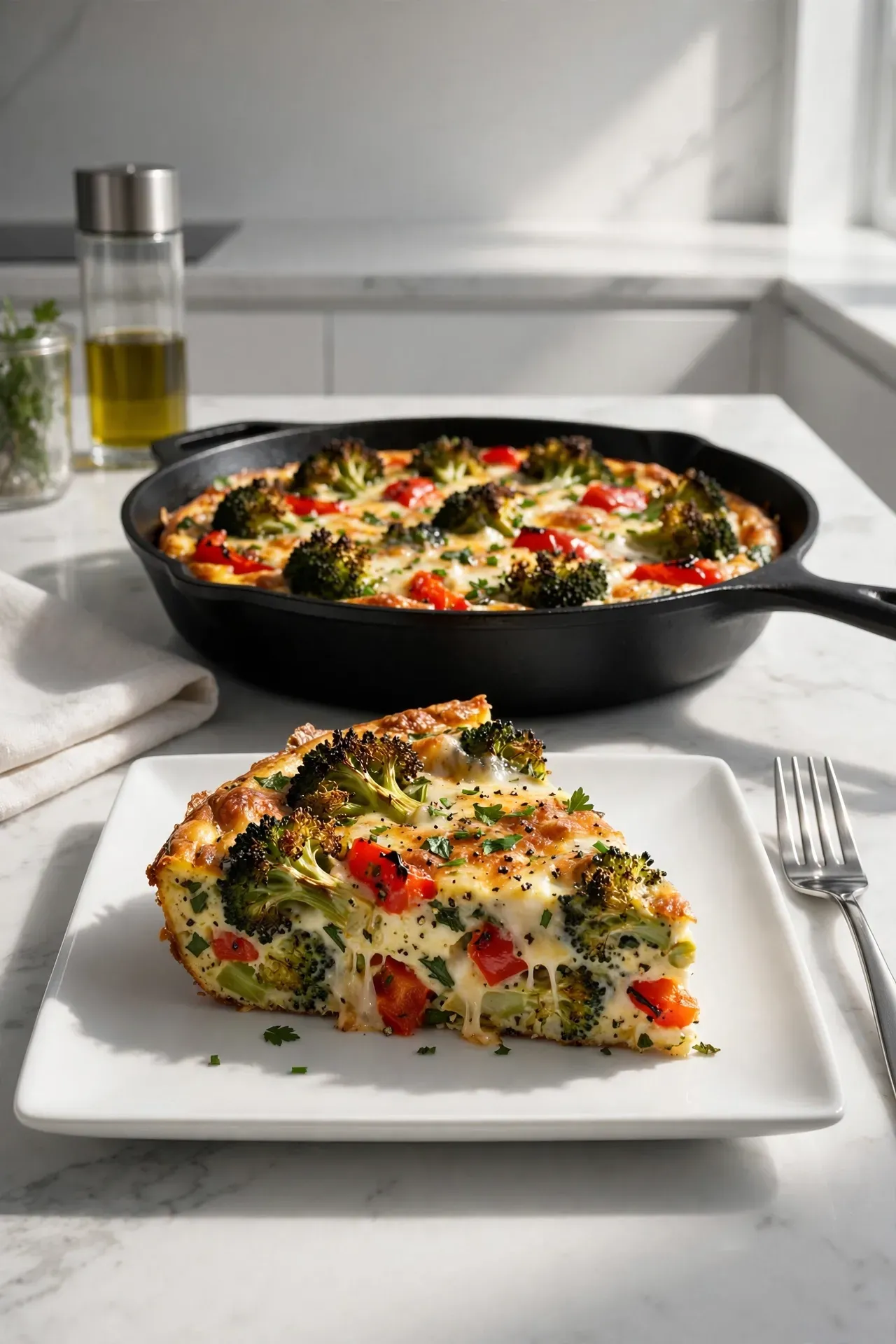 Veggie Frittata Slices