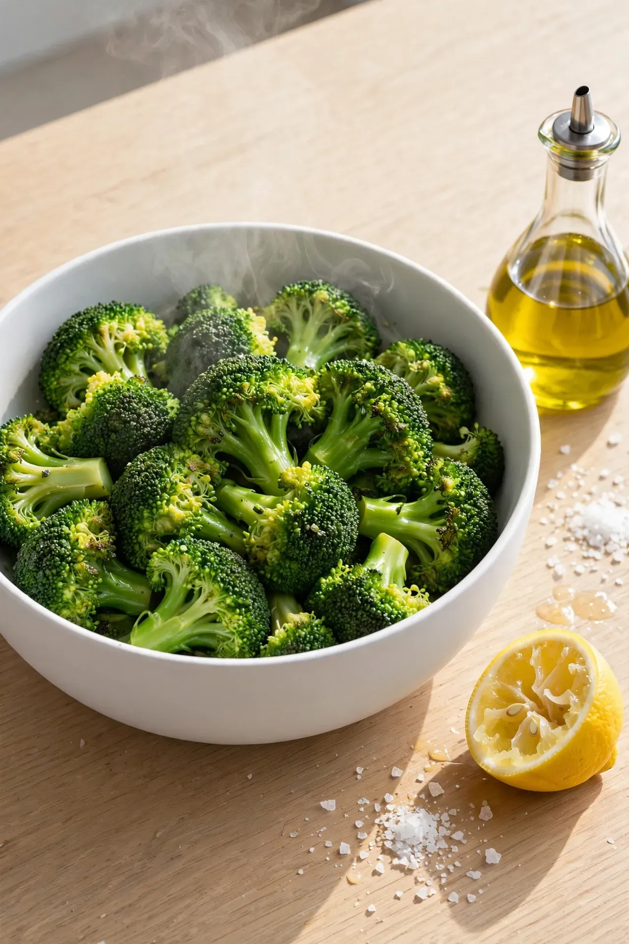 Steamed Broccoli Florets