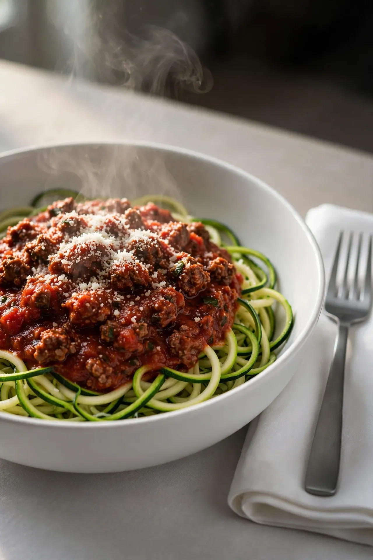 Zucchini Noodle Spaghetti